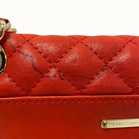 Rebecca Minkoff Mini Affair Red Bag - Picture 6 of 10